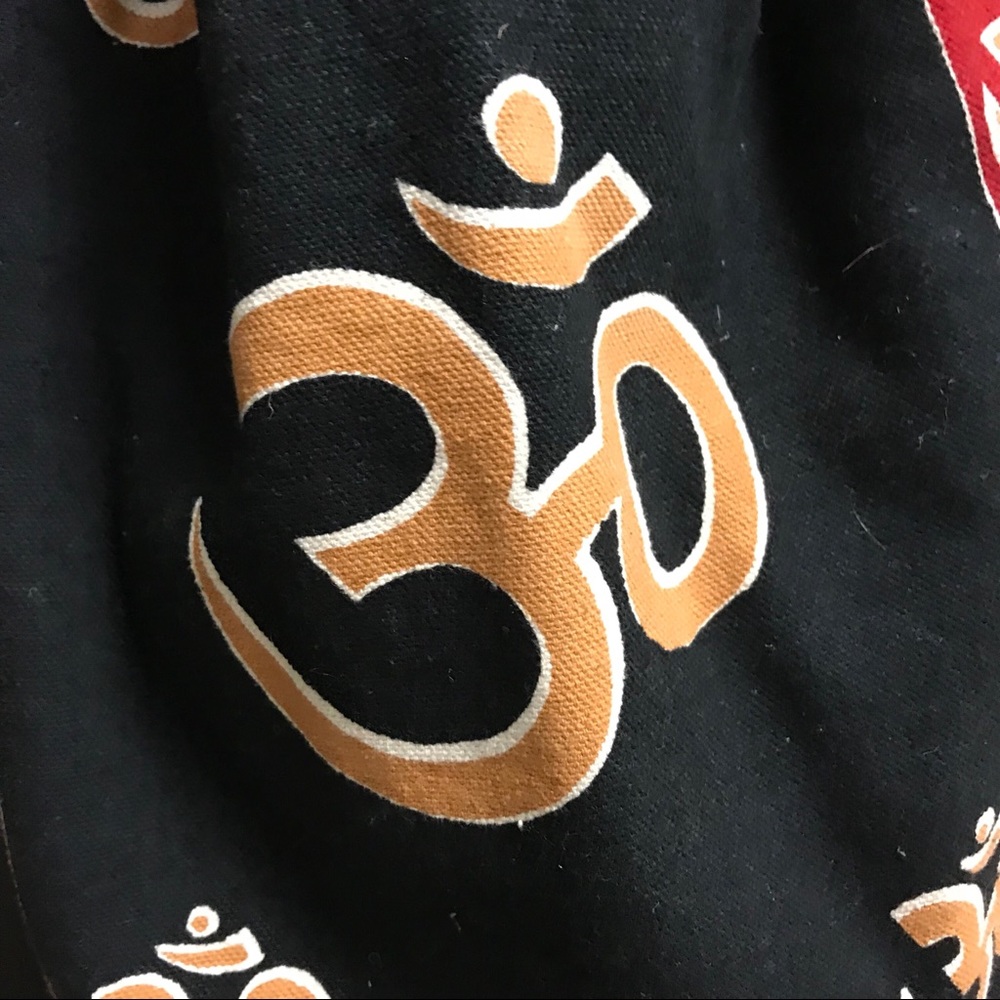 Ohm Large Cotton Drawstring Stuff Sack, Back Pack - image 2